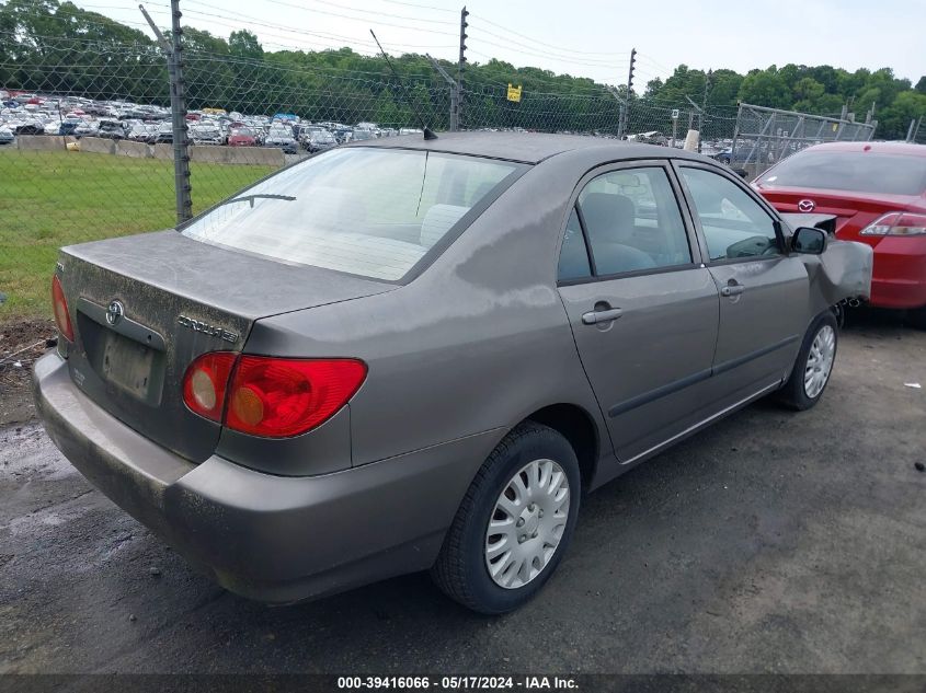 2004 Toyota Corolla Ce VIN: 1NXBR32E14Z296682 Lot: 39416066