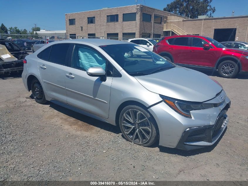 2021 Toyota Corolla Se VIN: 5YFS4MCE3MP088047 Lot: 39416070