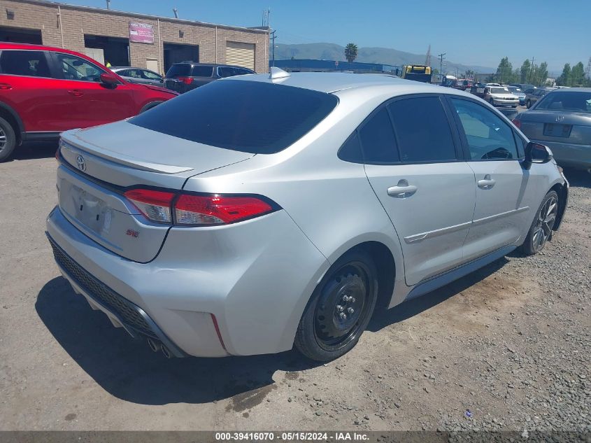 VIN 5YFS4MCE3MP088047 2021 TOYOTA COROLLA SE
