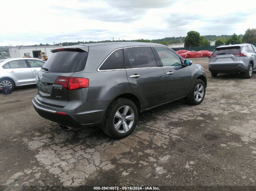 2011 Acura Mdx Technology Package VIN: 2HNYD2H64BH550211 Lot: 39416072