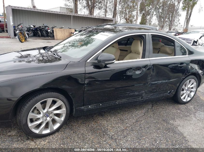 2013 VOLVO S80 3.2/3.2 PLATINUM/3.2 PREMIER PLUS YV1940AS4D1165118