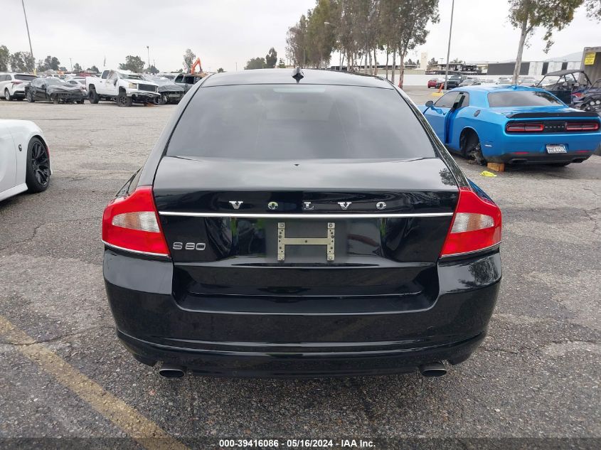 2013 VOLVO S80 3.2/3.2 PLATINUM/3.2 PREMIER PLUS YV1940AS4D1165118