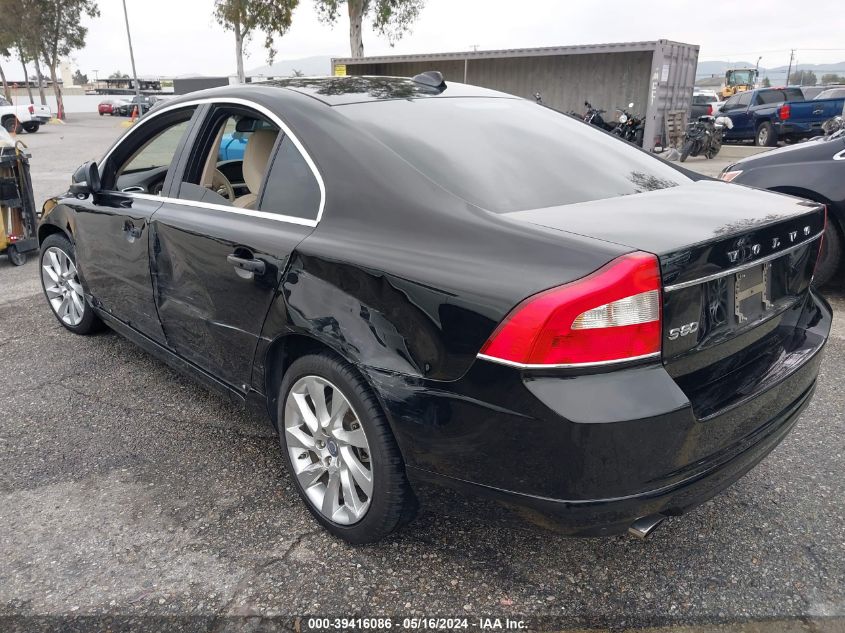 2013 Volvo S80 3.2/3.2 Platinum/3.2 Premier Plus VIN: YV1940AS4D1165118 Lot: 39416086