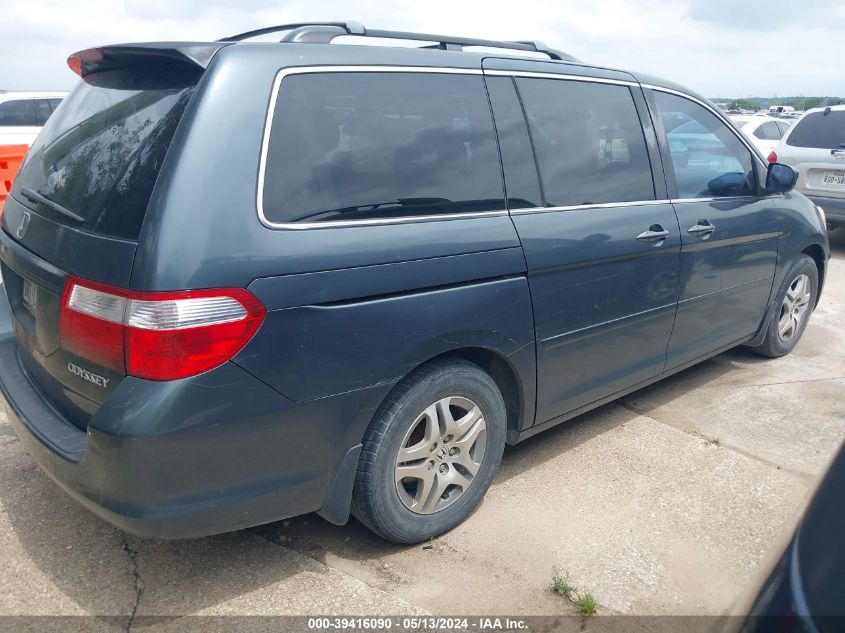 2005 Honda Odyssey Ex-L VIN: 5FNRL38705B118740 Lot: 39416090