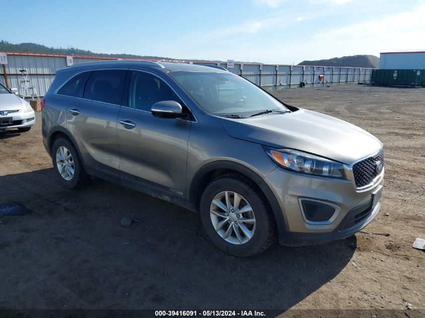 2016 Kia Sorento 3.3L Lx VIN: 5XYPGDA57GG061023 Lot: 39416091