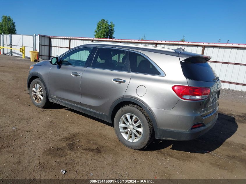 2016 KIA SORENTO 3.3L LX - 5XYPGDA57GG061023