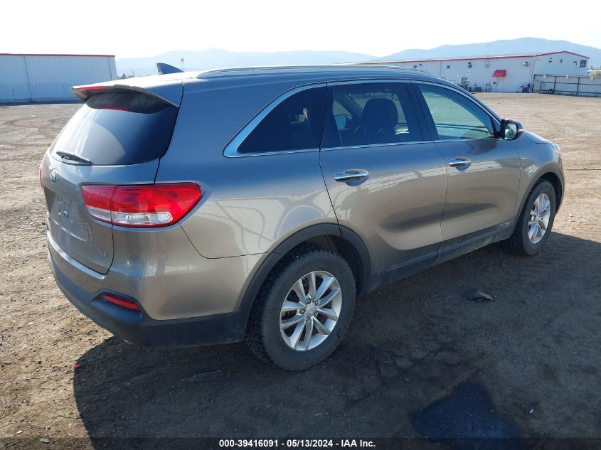 2016 Kia Sorento 3.3L Lx VIN: 5XYPGDA57GG061023 Lot: 39416091