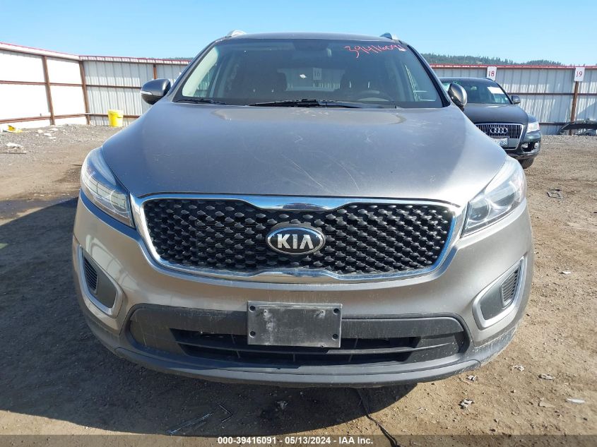 2016 Kia Sorento 3.3L Lx VIN: 5XYPGDA57GG061023 Lot: 39416091