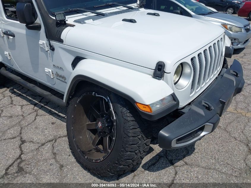 2019 Jeep Wrangler Unlimited Sahara 4X4 VIN: 1C4HJXEN9KW623324 Lot: 39416093