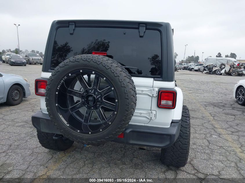 2019 Jeep Wrangler Unlimited Sahara 4X4 VIN: 1C4HJXEN9KW623324 Lot: 39416093