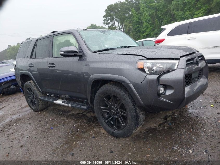 2022 Toyota 4Runner Sr5 Premium VIN: JTEFU5JR5N5267956 Lot: 39416095