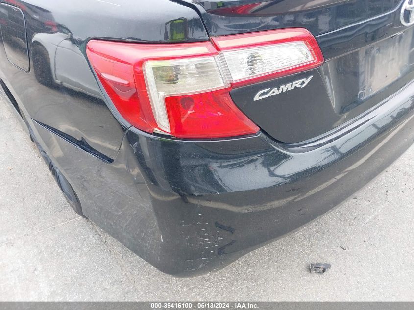 2012 Toyota Camry Se VIN: 4T1BF1FK6CU604389 Lot: 39416100