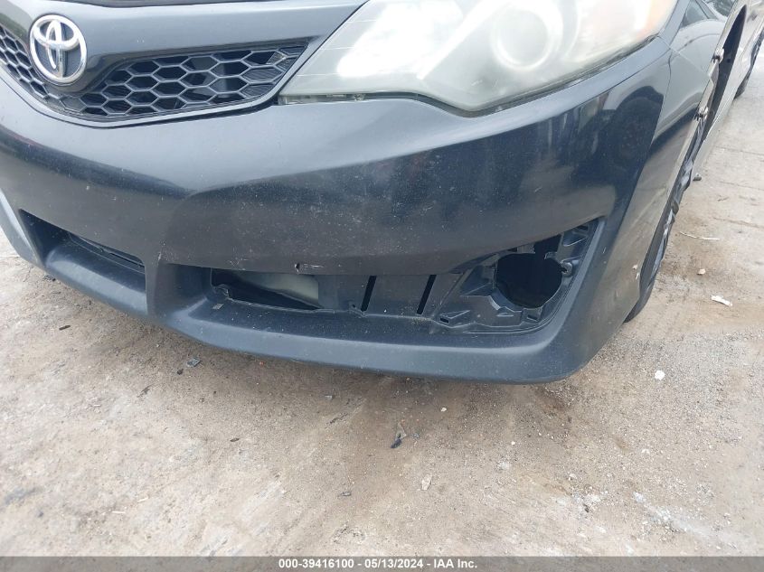 2012 Toyota Camry Se VIN: 4T1BF1FK6CU604389 Lot: 39416100