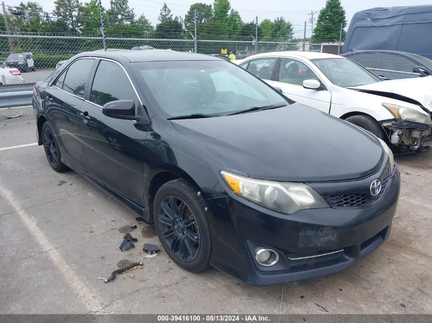 2012 Toyota Camry Se VIN: 4T1BF1FK6CU604389 Lot: 39416100