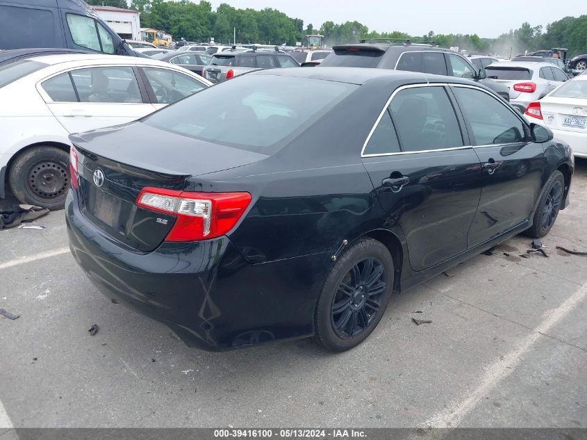 2012 Toyota Camry Se VIN: 4T1BF1FK6CU604389 Lot: 39416100