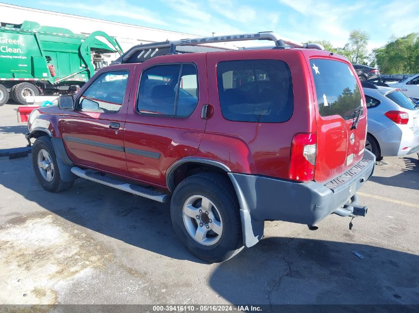 2004 Nissan Xterra Xe/Se VIN: 5N1ED28Y14C649631 Lot: 39416110