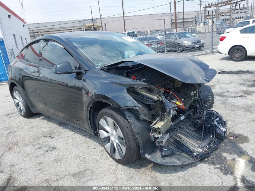 2021 Tesla Model Y Long Range Dual Motor All-Wheel Drive VIN: 5YJYGDEE2MF279467 Lot: 39416112