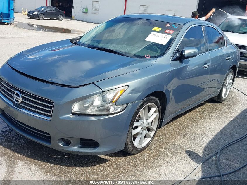 2010 Nissan Maxima 3.5 S VIN: 1N4AA5AP2AC862314 Lot: 39416116