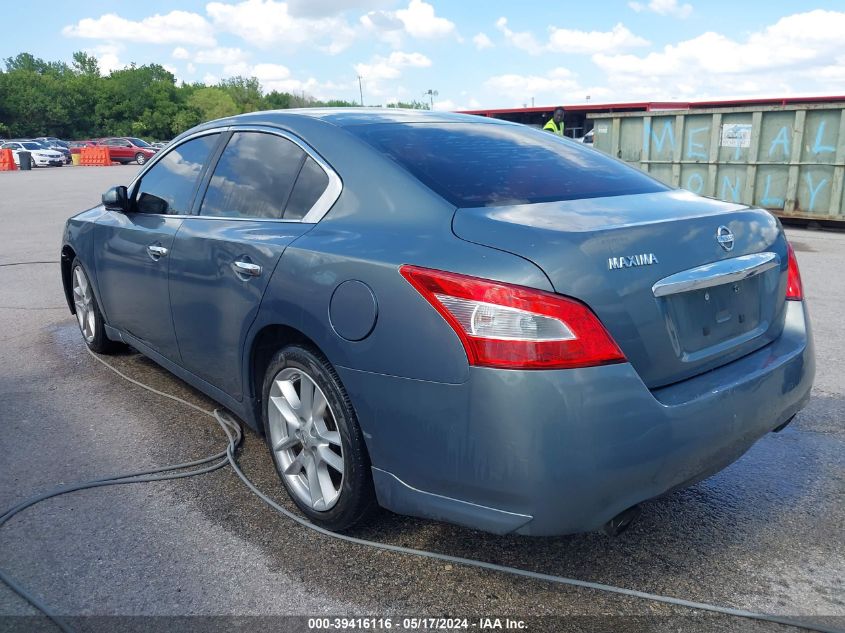 2010 Nissan Maxima 3.5 S VIN: 1N4AA5AP2AC862314 Lot: 39416116