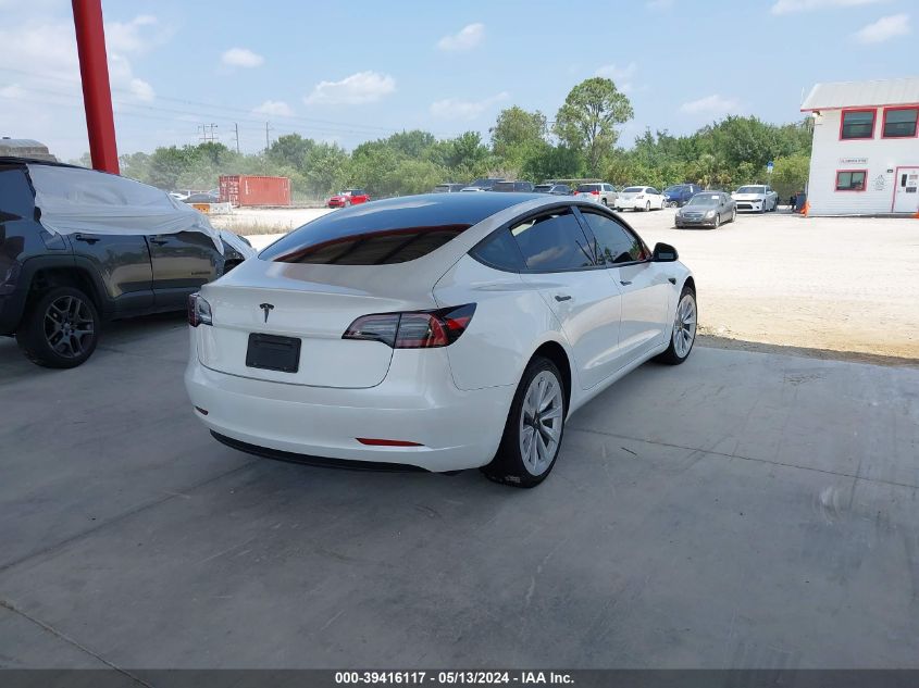 2023 Tesla Model 3 Rear-Wheel Drive VIN: 5YJ3E1EA0PF384489 Lot: 39416117