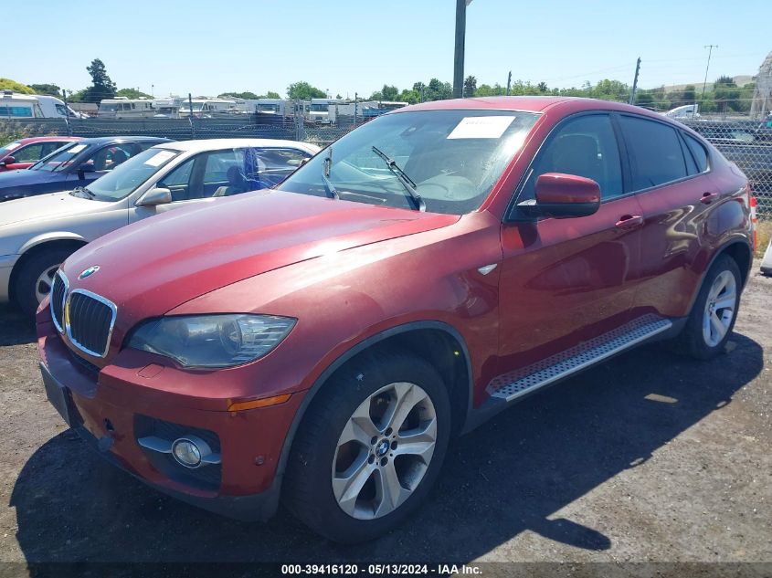 2011 BMW X6 xDrive35I VIN: 5UXFG2C57BLX08528 Lot: 39416120