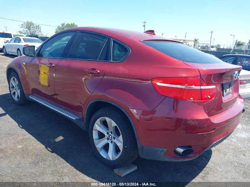 2011 BMW X6 xDrive35I VIN: 5UXFG2C57BLX08528 Lot: 39416120