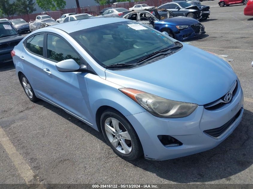 2012 Hyundai Elantra Gls (Ulsan Plant) VIN: KMHDH4AE5CU190253 Lot: 39416122