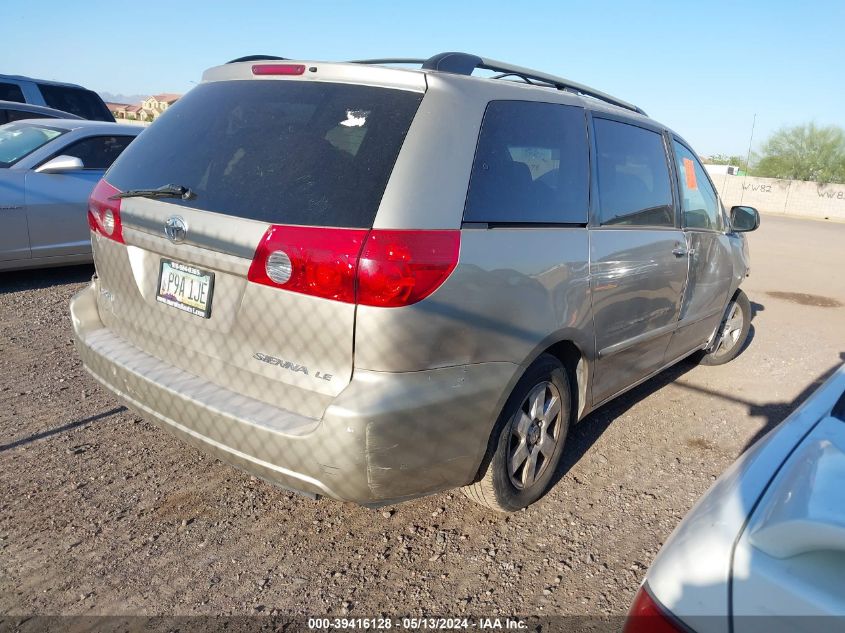 2006 Toyota Sienna Le VIN: 5TDZA23C36S579609 Lot: 39416128