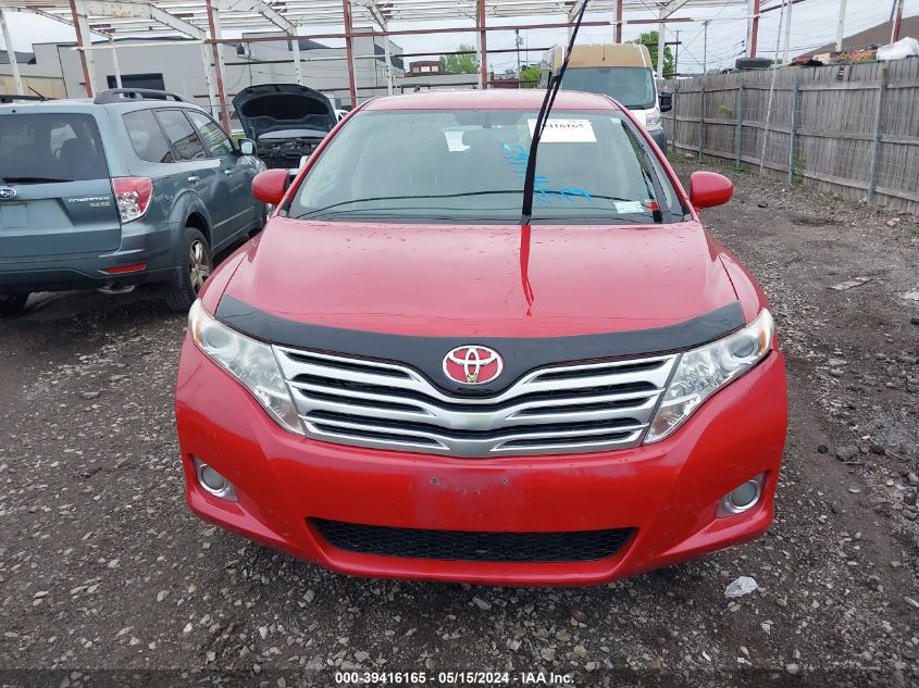 2009 Toyota Venza Base V6 VIN: 4T3BK11A99U025472 Lot: 39416165