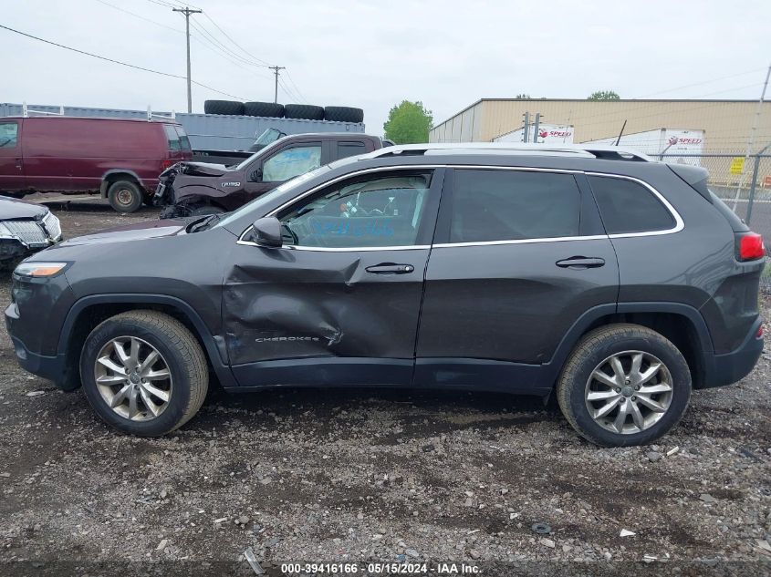 2016 Jeep Cherokee Limited VIN: 1C4PJMDB9GW211266 Lot: 39416166