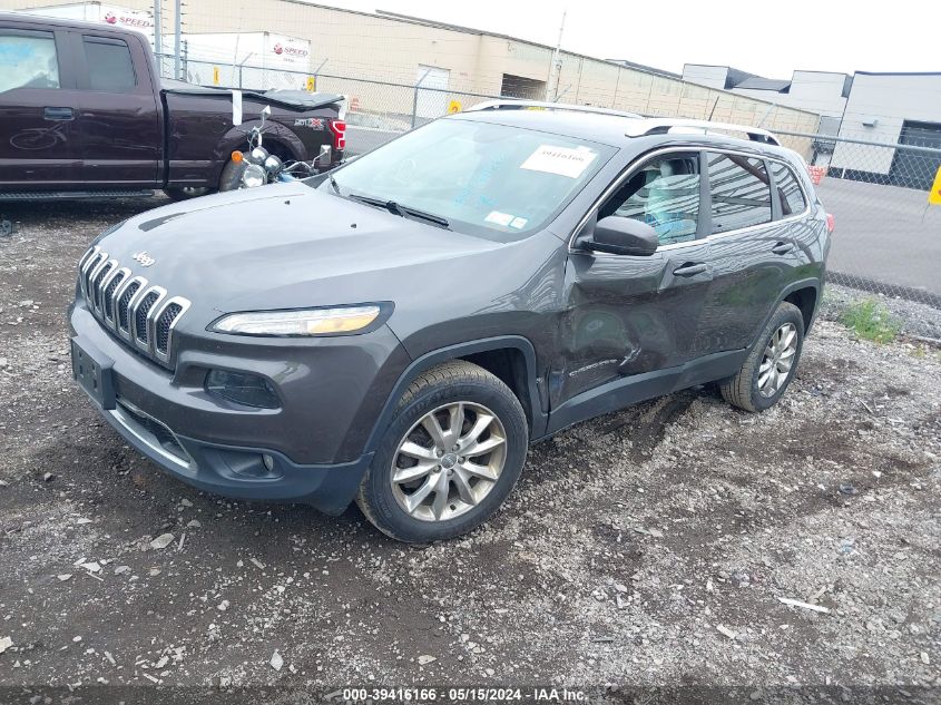 2016 Jeep Cherokee Limited VIN: 1C4PJMDB9GW211266 Lot: 39416166