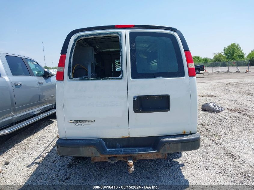 2014 Chevrolet Express 2500 Work Van VIN: 1GCWGFCG3E1167150 Lot: 39416413