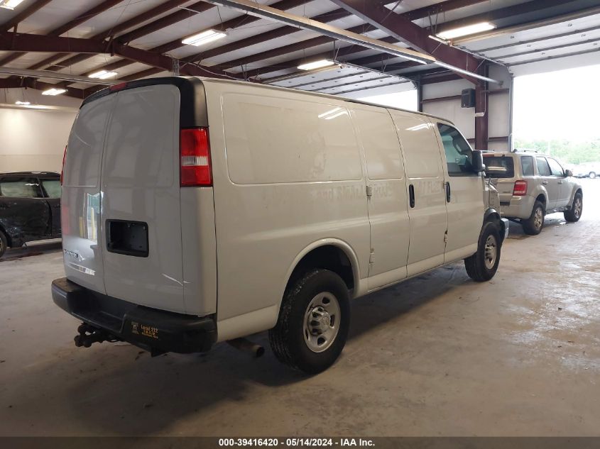 2020 Chevrolet Express Cargo Rwd 2500 Regular Wheelbase Wt VIN: 1GCWGAFG0L1149037 Lot: 39416420