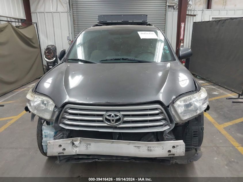 2010 Toyota Highlander Base V6 VIN: 5TDZK3EHXAS005092 Lot: 39416426