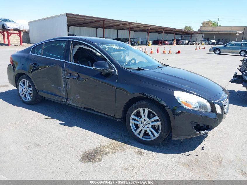 2012 Volvo S60 T5 VIN: YV1622FS4C2081130 Lot: 39416427