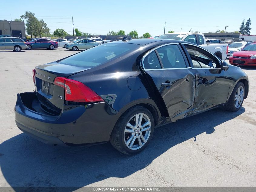 2012 Volvo S60 T5 VIN: YV1622FS4C2081130 Lot: 39416427