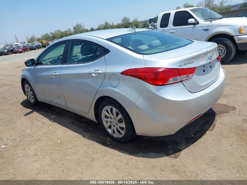 2012 Hyundai Elantra Gls (Ulsan Plant) VIN: KMHDH4AE0CU265540 Lot: 39416430