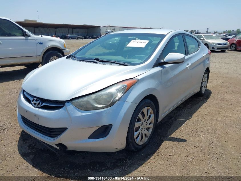 2012 Hyundai Elantra Gls (Ulsan Plant) VIN: KMHDH4AE0CU265540 Lot: 39416430