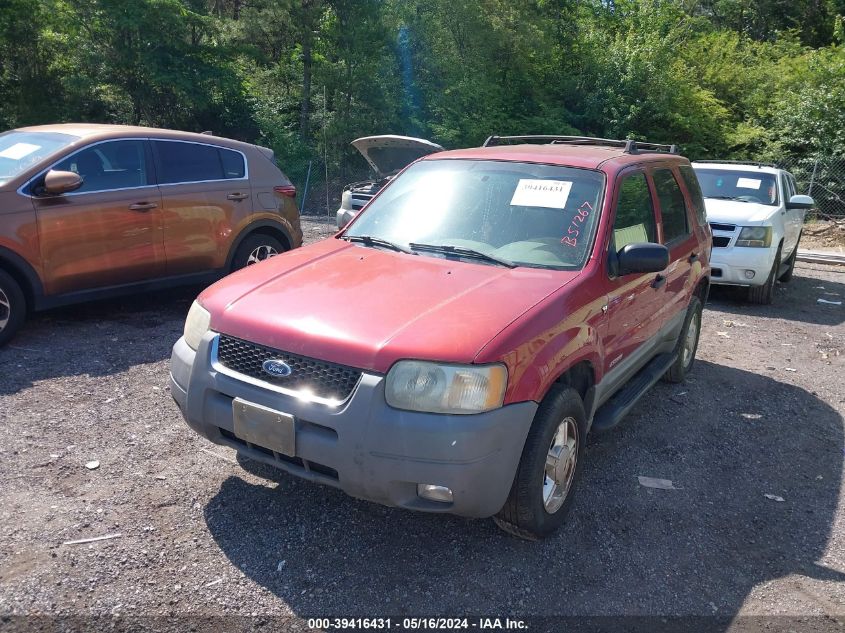 2001 Ford Escape Xlt VIN: 1FMYU03171KB51267 Lot: 39416431