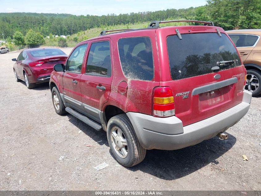 2001 Ford Escape Xlt VIN: 1FMYU03171KB51267 Lot: 39416431