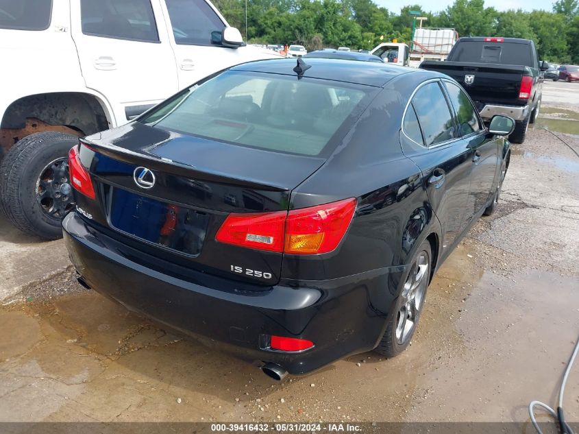 2008 Lexus Is 250 VIN: JTHBK262282078155 Lot: 39416432