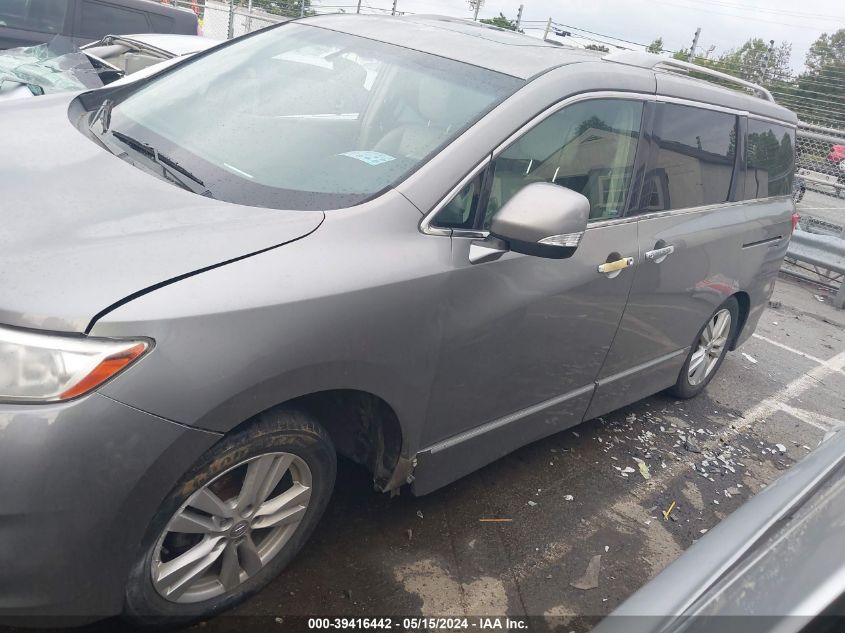 2012 Nissan Quest Sl VIN: JN8AE2KP5C9032720 Lot: 39416442