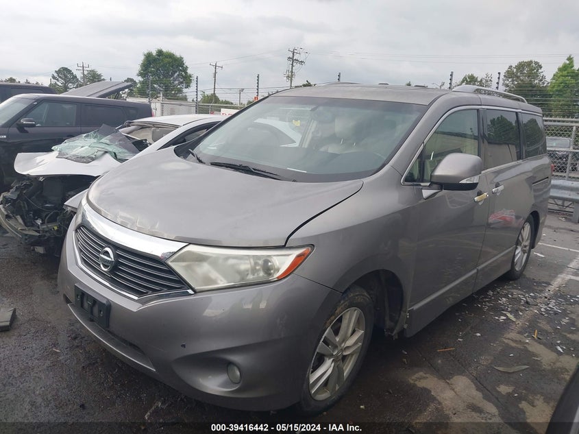 2012 Nissan Quest Sl VIN: JN8AE2KP5C9032720 Lot: 39416442