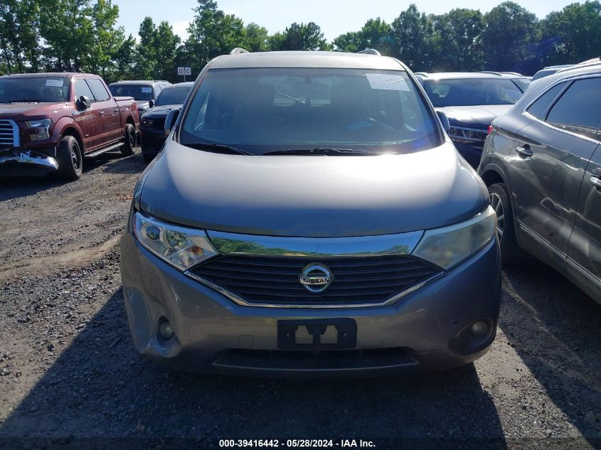 2012 Nissan Quest Sl VIN: JN8AE2KP5C9032720 Lot: 39416442