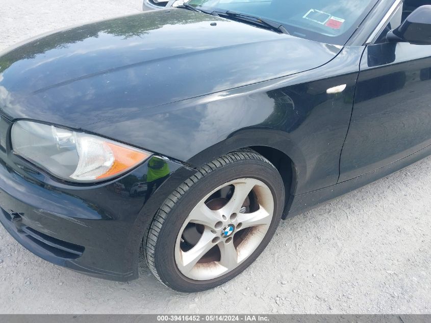 2010 BMW 128I VIN: WBAUP9C58AVF49376 Lot: 39416452