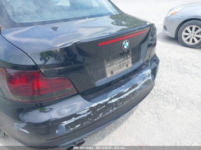 2010 BMW 128I VIN: WBAUP9C58AVF49376 Lot: 39416452