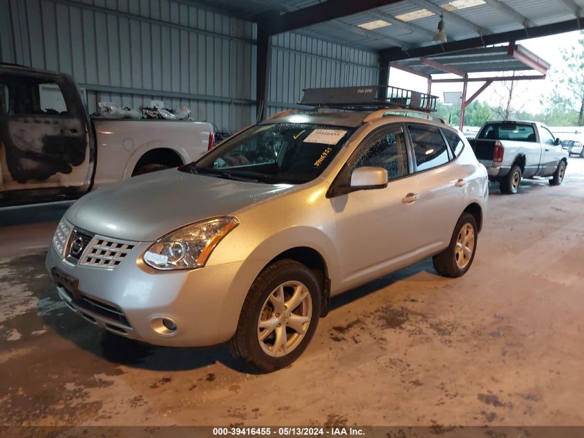 2008 Nissan Rogue Sl VIN: JN8AS58V58W107148 Lot: 39416455