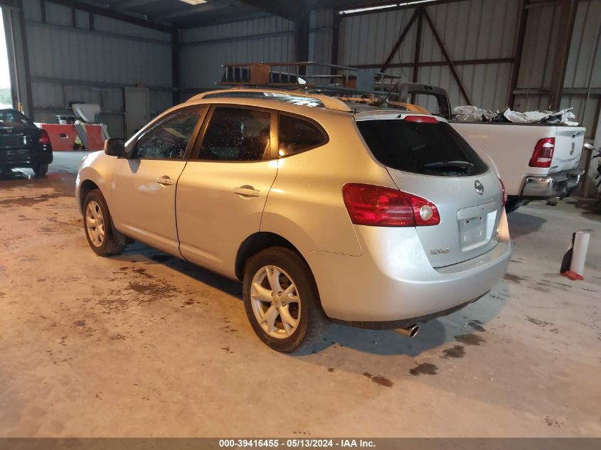 2008 Nissan Rogue Sl VIN: JN8AS58V58W107148 Lot: 39416455