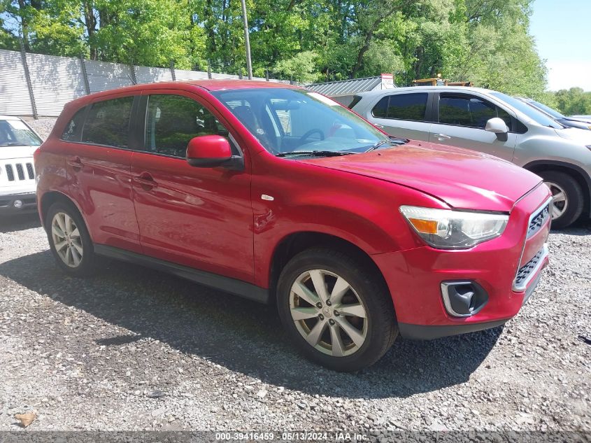 2014 Mitsubishi Outlander Sport Es VIN: 4A4AR3AU6EE023122 Lot: 39416459