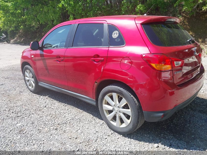 2014 Mitsubishi Outlander Sport Es VIN: 4A4AR3AU6EE023122 Lot: 39416459